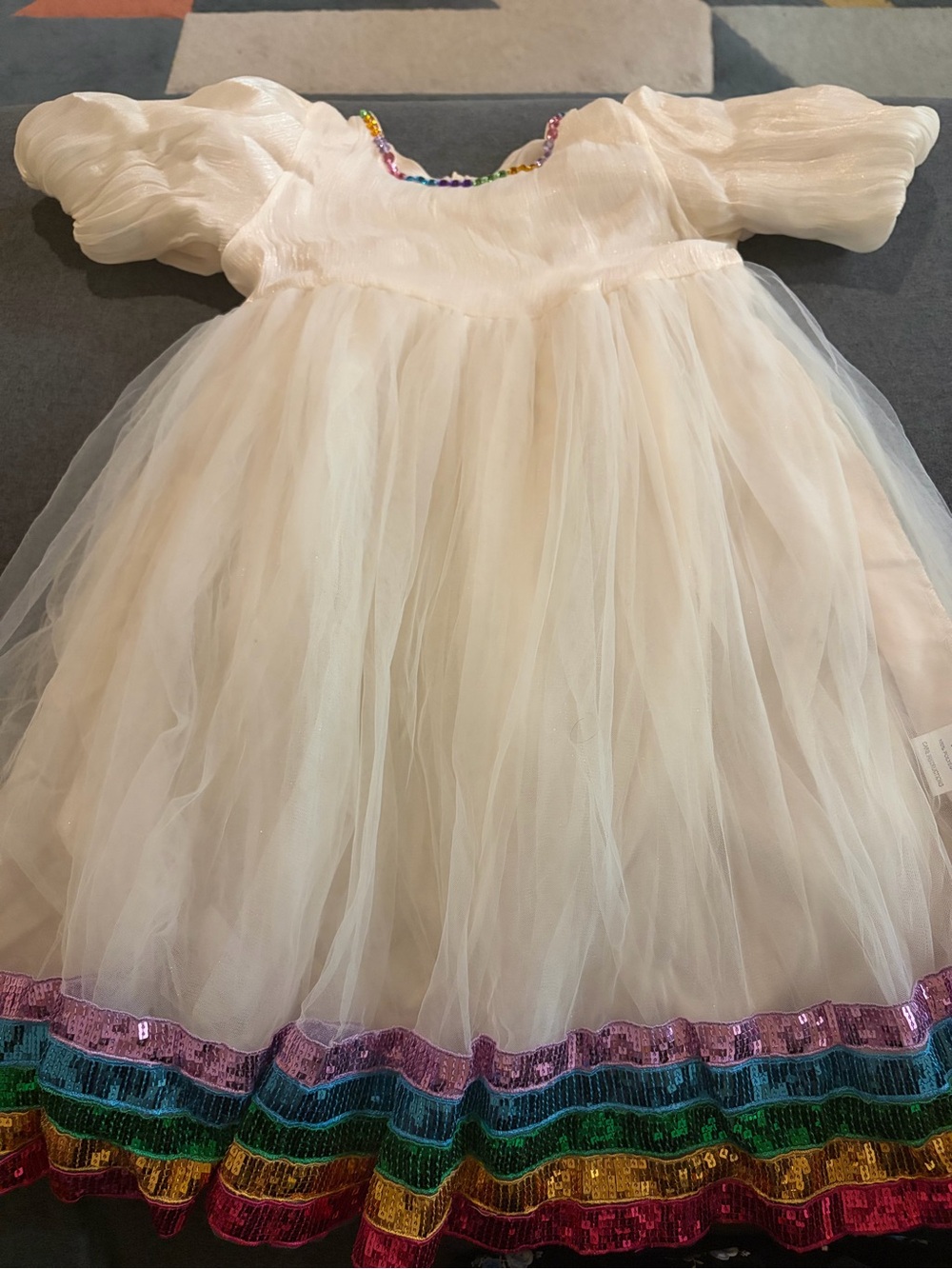 Lola and the Boys Princess Gems Rainbow Dress